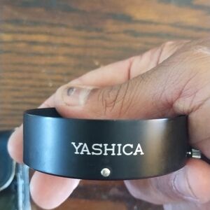 Yashica 57mm Metal Screw-In Lens Hood for 55mm Filter Diameter Lens